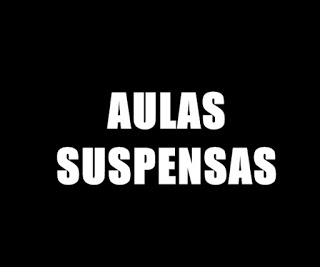 AULAS SUSPENSAS
